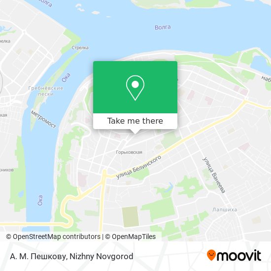А. М. Пешкову map