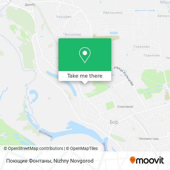 Поющие Фонтаны map