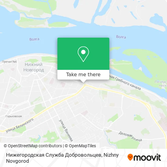 Нижегородская Служба Добровольцев map