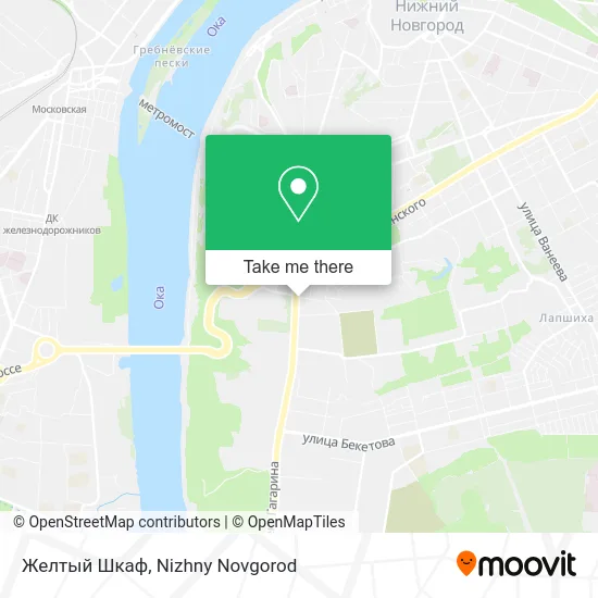 Желтый Шкаф map