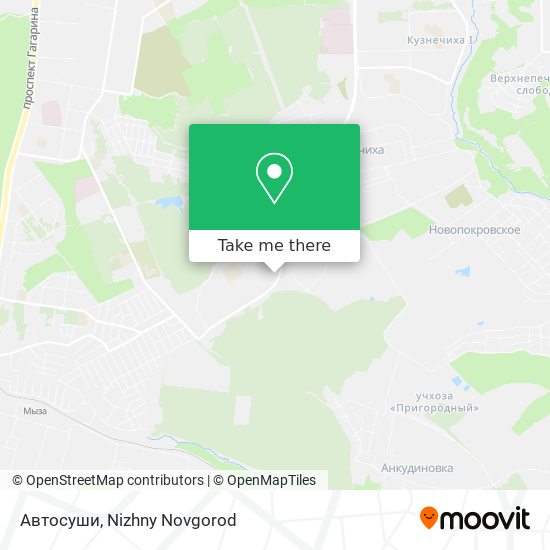 Автосуши map