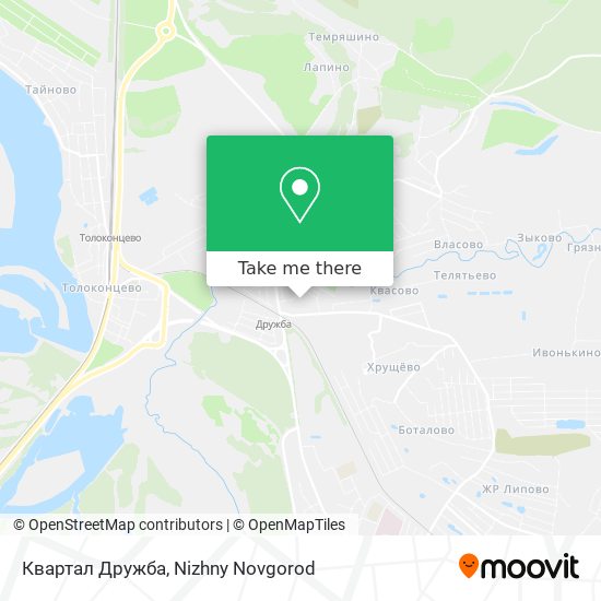 Квартал Дружба map