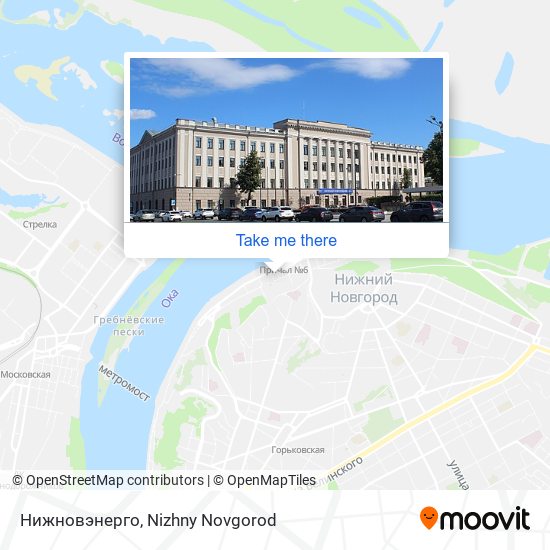 Нижновэнерго map