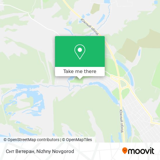 Снт Ветеран map