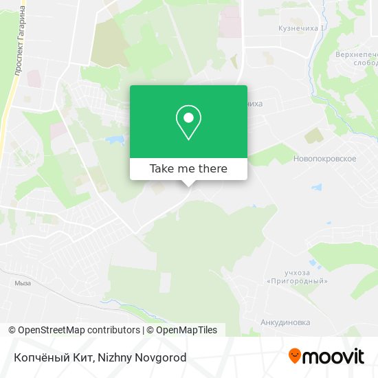 Копчёный Кит map