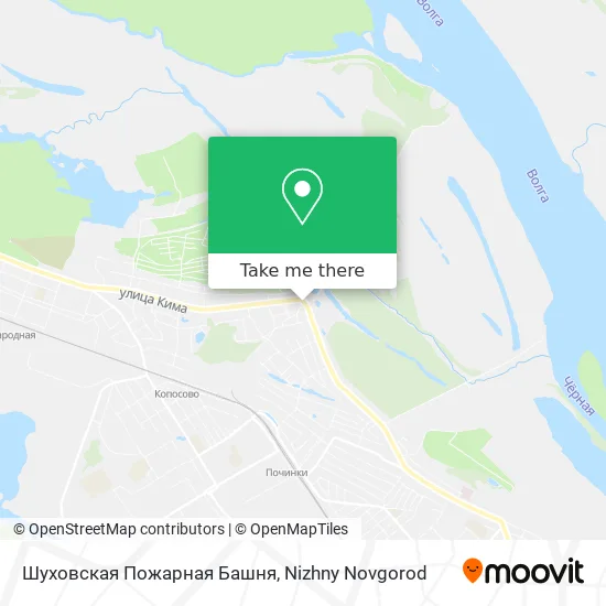 Шуховская Пожарная Башня map