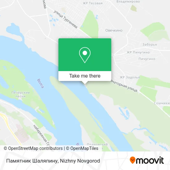 Памятник Шаляпину map