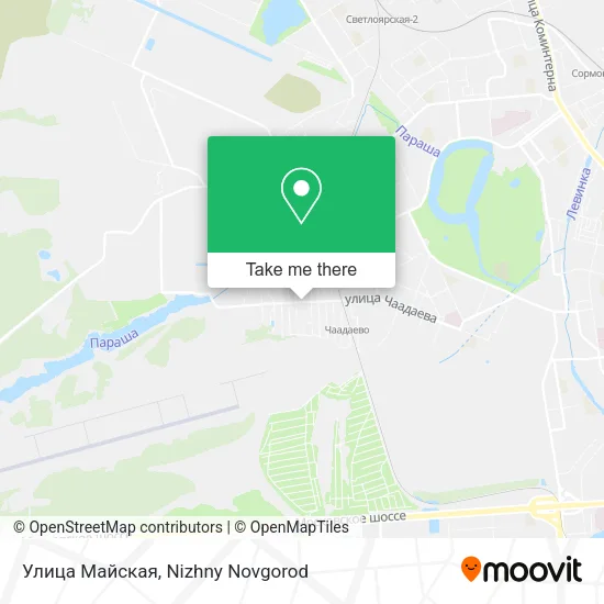 Улица Майская map