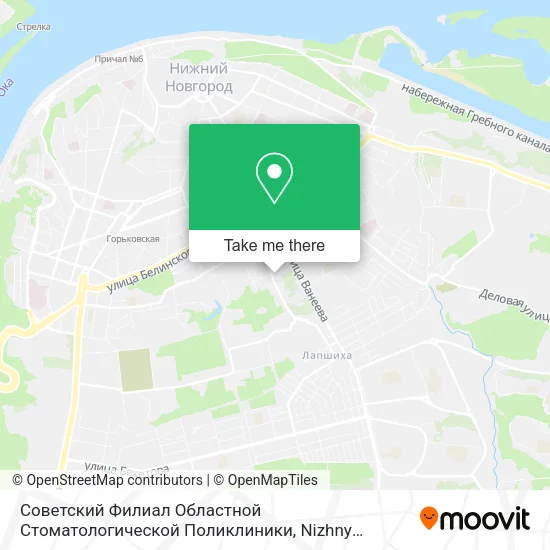 Советский Филиал Областной Стоматологической Поликлиники map
