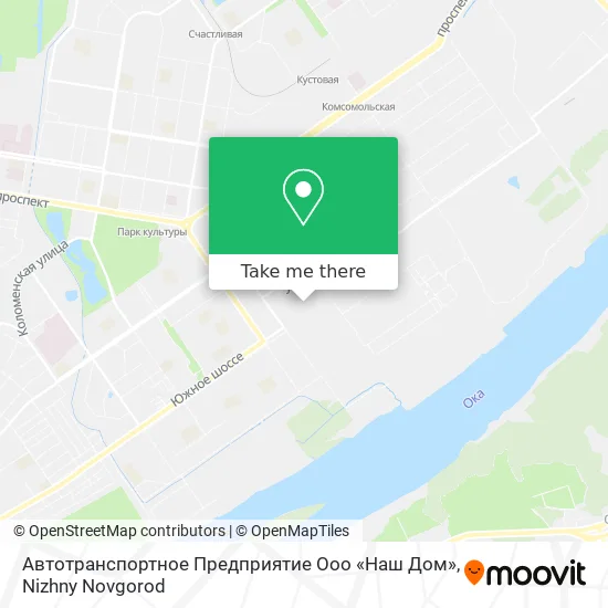 Автотранспортное Предприятие Ооо «Наш Дом» map