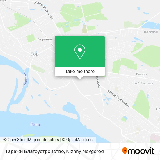 Гаражи Благоустройство map