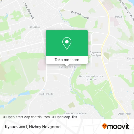 Кузнечиха I map