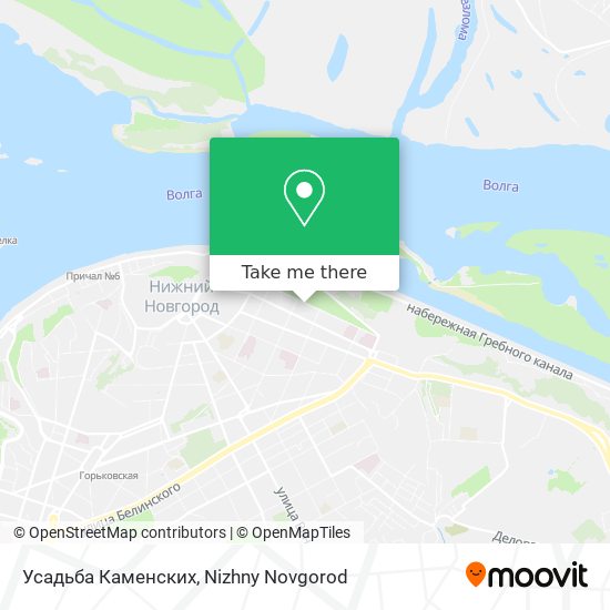 Усадьба Каменских map