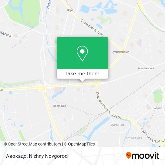 Авокадо map