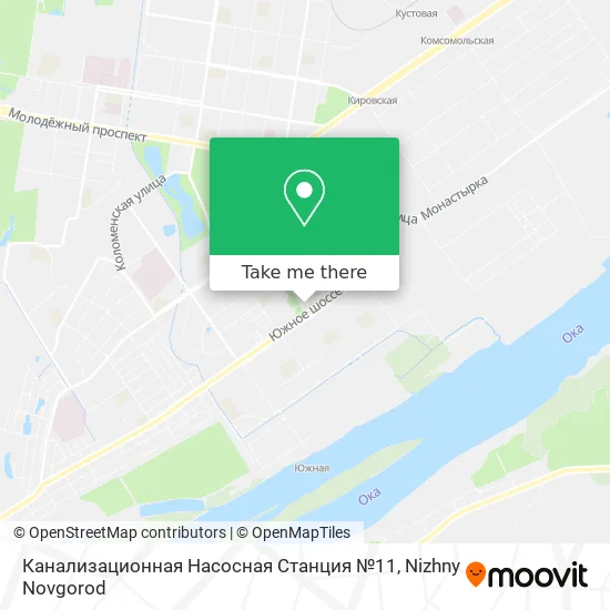 Канализационная Насосная Станция №11 map