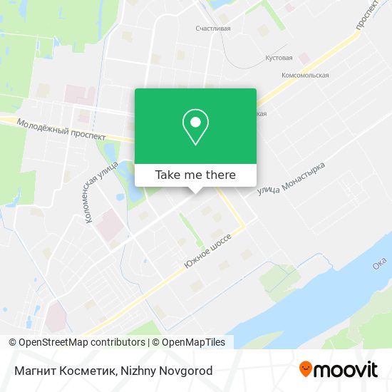 Магнит Косметик map