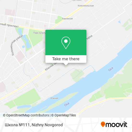 Школа №111 map