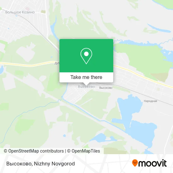 Высоково map