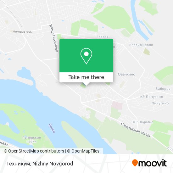Техникум map