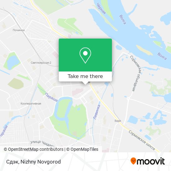 Сдэк map