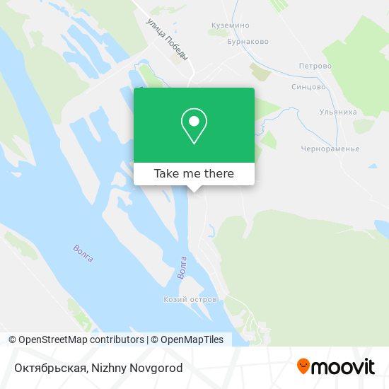 Октябрьская map