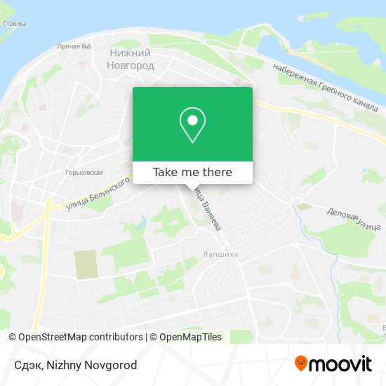 Сдэк map
