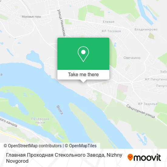 Главная Проходная Стекольного Завода map