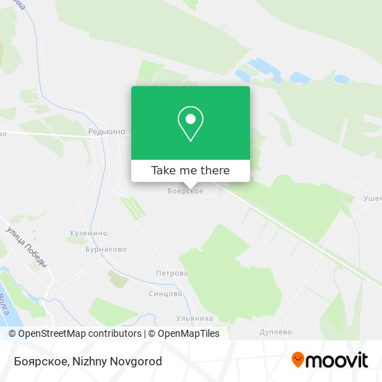 Боярское map