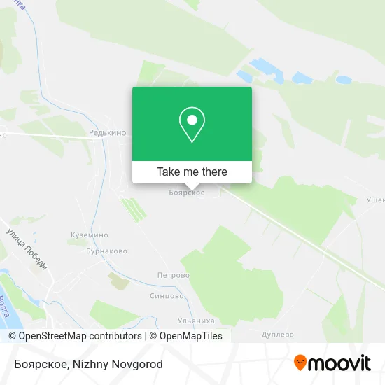 Боярское map