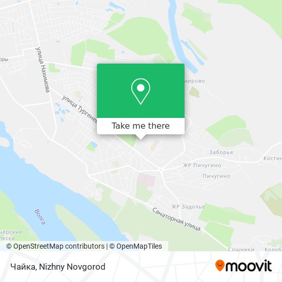 Чайка map