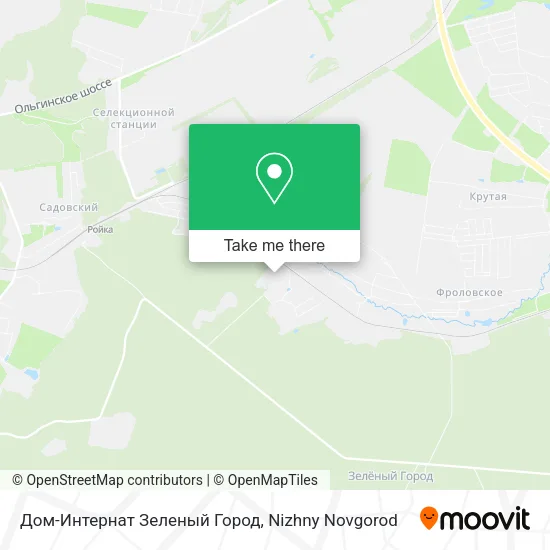 Дом-Интернат Зеленый Город map