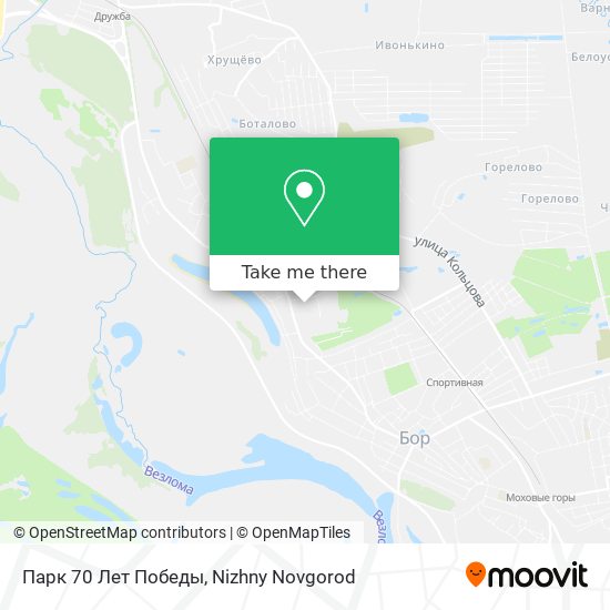 Парк 70 Лет Победы map