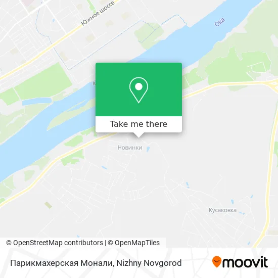 Парикмахерская Монали map