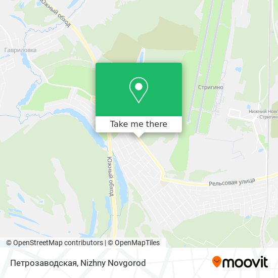 Петрозаводская map