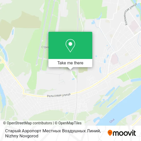 Старый Аэропорт Местных Воздушных Линий map