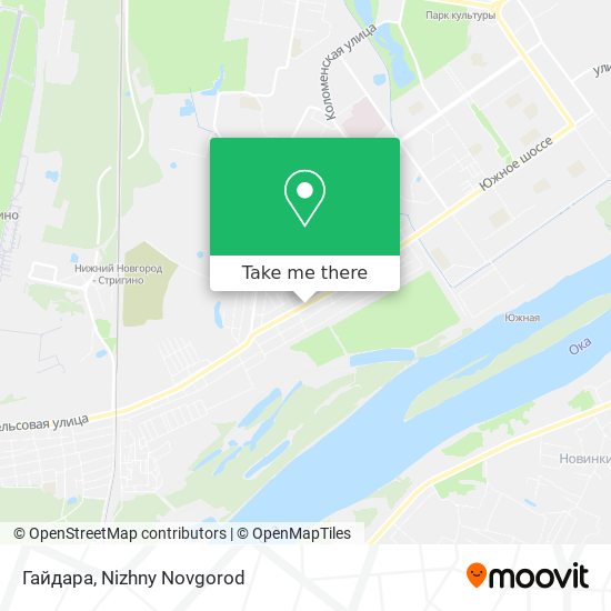 Гайдара map