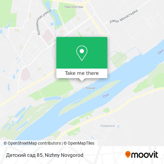 Детский сад 85 map