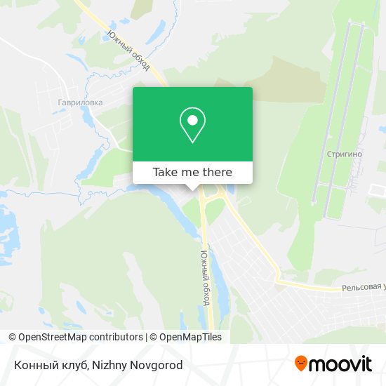 Конный клуб map