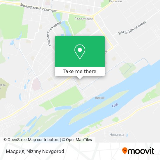 Мадрид map