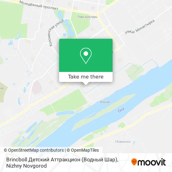 Brincboll Детский Аттракцион (Водный Шар) map