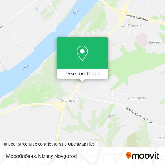 Мособлбанк map