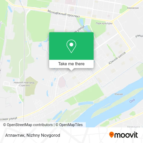 Атлантик map