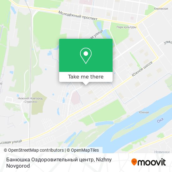 Банюшка Оздоровительный центр map