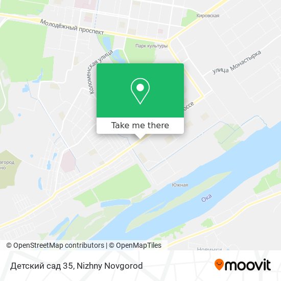 Детский сад 35 map
