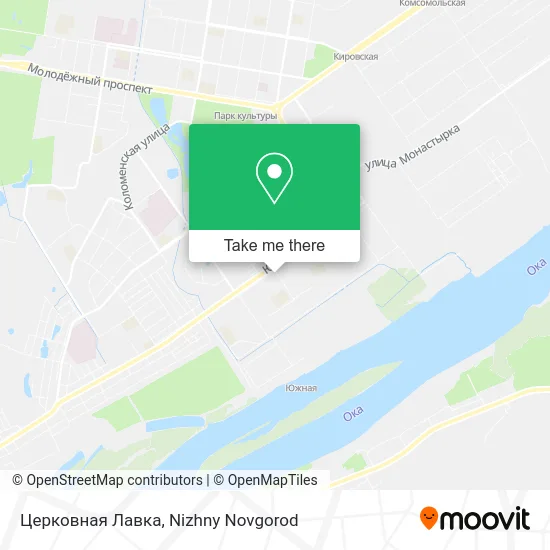 Церковная Лавка map