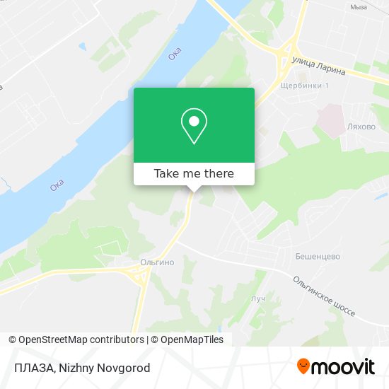 ПЛАЗА map