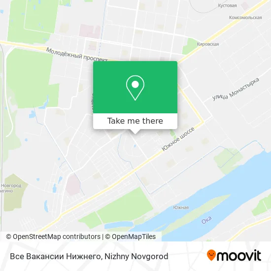 Все Вакансии Нижнего map