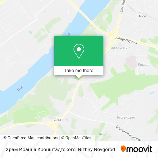 Храм Иоанна Кронштадтского map