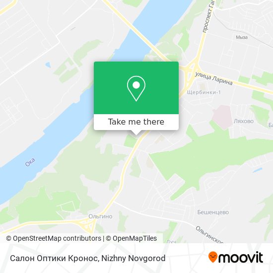 Салон Оптики Кронос map