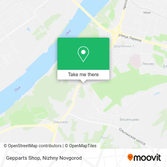 Gepparts Shop map